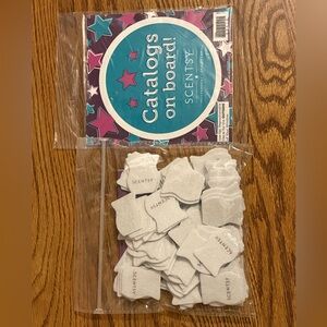 Scentsy Starry Decal and Felt Shapes